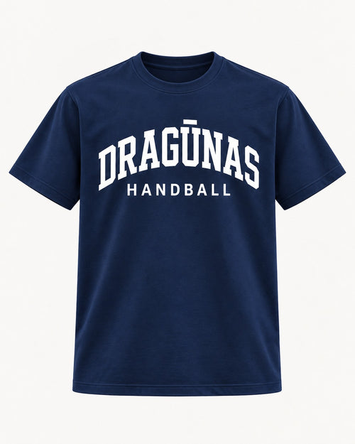 DRAGŪNAS HANDBALL marškinėliai, tamsiai mėlyna